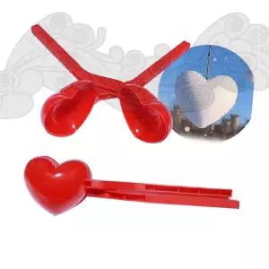 하트 눈뭉치 제조기 겨울놀이 눈사람 만들기 도구 눈싸움 놀이용품 야외활동 크리스마스 겨울용품