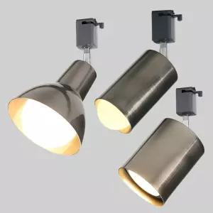 국산 KC 레일 등기구 빈티지실버 D 원통 파20 라인 볼구 스포트 인테리어 스포트라이트