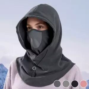 숨쉬기 편한 메쉬 따뜻한 360도 풀커버 여성 후드워머