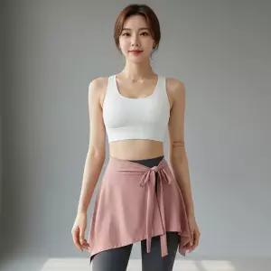 카네츠 레깅스 Y존 힙커버 랩스커트 SD-260207