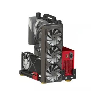 오픈 피씨 박스 케이스 조립식 본체 컴퓨터 PC케이스 게이밍