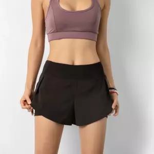 여성 편한 슬림핏 운동복 와이드 밴딩팬츠 포켓반바지 트레이닝 기능성 비치