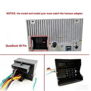포드 포커스 MK 2 몬데오 쿠가카 16핀 스테레오 배선 하네스 CAN 버스 디코더 안드로이드 오디오 라디오 전