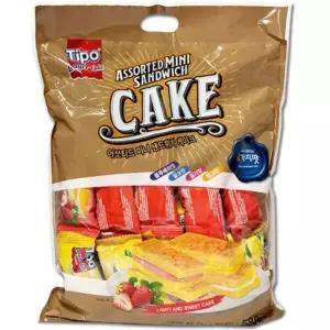 티포 어쏘티드 미니 샌드위치 케이크 대용량 빵 588g