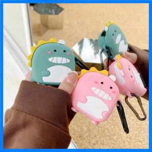 공룡 큐씨와이 T13 ANC 케이스 커버 실리콘 소프트 쉘 보호 이어버드 이어폰 후크 충전 박스