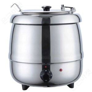 업소용 스프 워머 도장 10L 중탕기 뷔페 블랙 챠핑 보온 1 디쉬