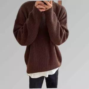 남자 루즈핏 깔끔한 보세 니트 데일리 맨투맨 가을 봄