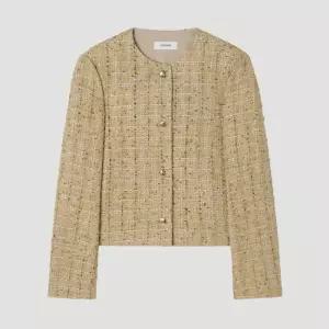 백화점 쉬즈미스 라운드넥 트위드 자켓 SWWJKP32080