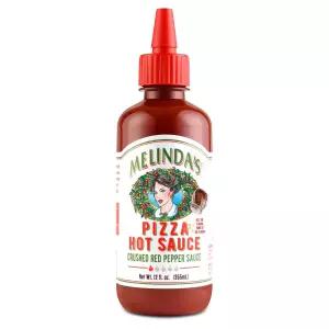 멜린다의 피자 핫소스 - 신선한 재료 카이엔 페퍼 마늘 토마토로 만든 으깬 고추 소스 고급 매운 12온스