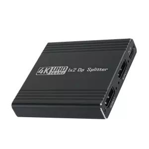 1x2 DP 스플리터 분배기 디스플레이포트 Splitter UHD 4K케이블 미니DP컨버터 변환 비디오 오디오 AV HDMI