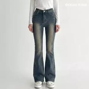 [디자이어로즈] 여성 몸매보정 골반패드 부츠컷청바지 (46337581)