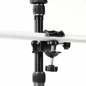 스탠드 521TFU31 라이트 암 붐 스튜디오 더블 크로스 C 클램프 크로마키 천