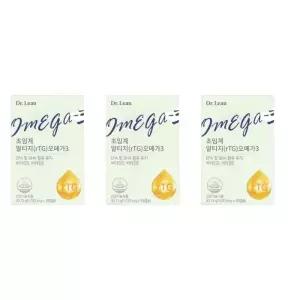 닥터린 초임계 알티지 오메가3 1025mg x 30캡슐 3개