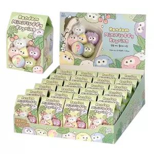 [일정문구] 랜덤 미니 플러피 키링 24개(박스)