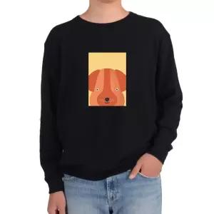 기모맨투맨 귀여운 강아지 눈은 작아요 다양한 색상 사이즈 [AYT4613]