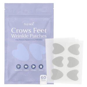레티놀, 나이아신아마이드, 콜라겐이 함유된 크로우즈 피트 및 안티에이징 이마 주름 패치 | 11가지 라인, 스마일 라인 눈 주름을 위한 안티 페이스 테이프 여성 남성을 오버나이트