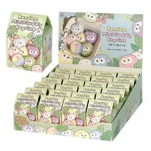 [일정문구] 랜덤 미니 플러피 키링 24개(박스)