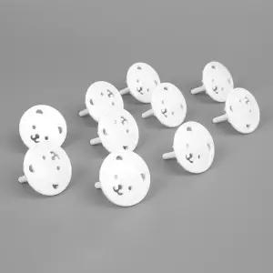 곰돌이 콘센트 멀티탭 안전 마개 덮개 10개입