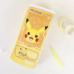 포켓몬 피카츄 우유팩 파우치 캐릭터 화장품 소품 수납 가방
