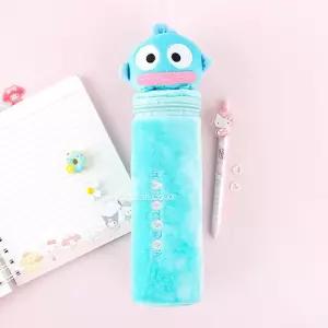 산리오 한교동 원통 인형 파우치 봉제 캐릭터 소품 필통 수납 가방 C2-508920