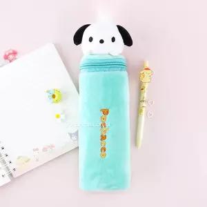 산리오 포차코 원통 인형 파우치 캐릭터 필통 다용도 수납 소품 케이스