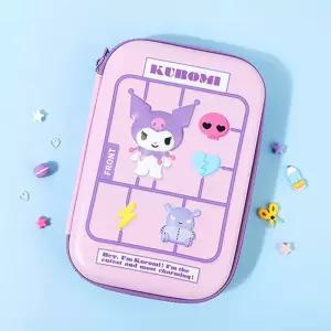 산리오 쿠로미 EVA 입체 파우치 캐릭터 필통 다용도 수납 케이스 C2-249939