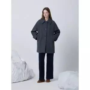 [롯데백화점]DEWL 넥비조 싱글 하프 코트 D254MSG232