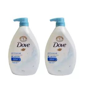도브 젠틀 스크럽 바디워시 1,000g X2개