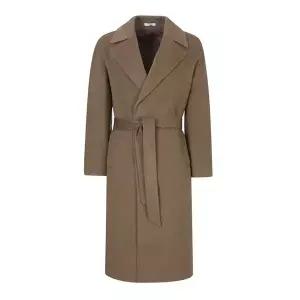 갤러리아 F/W 베이지 울100 핸드메이드 벨티트 코트 (PFHAX7028)