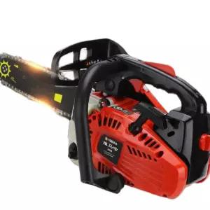 엔진톱 미니 가솔린 전기 4행정 조경 가정용 충전 톱 가지치기 벌목 기계
