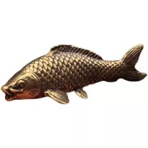 관상용 구리 물고기 잉어 인테리어 황동 골동품 풍수 가게 지리