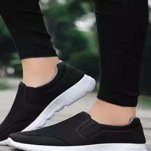 (올핀)슬립온 남녀공용 매쉬 통기성 좋은 쿠션 단화