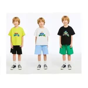 [갤러리아] 26S/S 베네통키즈 기능성 그래픽티 반바지 세트 (QATS21631/QAPT06631)