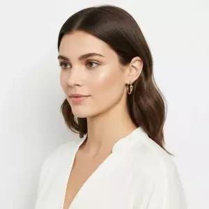 [코치] 시그니처 여성 후프 귀걸이 153451776