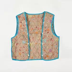 교복몰 블루라인 진베이지 패턴 내피 (대진여고) 교복