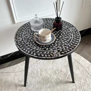 앤틱 테이블 대리석 엔틱거실테이블 자개 복고풍 거실 소파