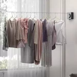 [에이치플러스몰]실내건조 타공 빨래 건조대 와이어 걸이