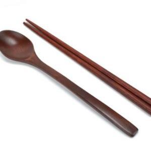 [2개구성] 양식기 1 옷칠 커트러리 스텐 젖가락 디저트 옻칠 수저 세트 숟가락 젓가락 스푼 EW9380A7