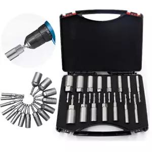 (이벤트) 롱비트소켓 15종세트 육각비트 임팩 복스알 복스소켓