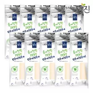 명진 마이마이 고무장갑 중형 M 아이보리 X 10개