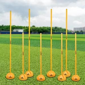 축구 러닝 마크기 5개세트 스포츠 훈련용 물주입식 라운드 바 민첩성 교육용 지주대 폴대