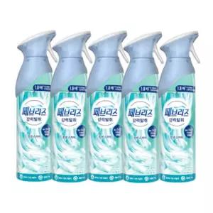 페브리즈 공기탈취제 에어 린넨 스카이 5개