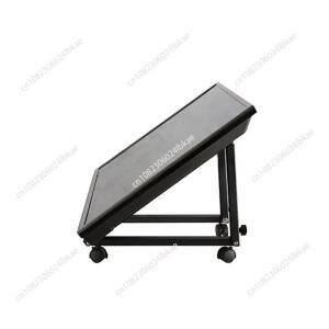 32-65 인치 낮은 높이 TV 스탠드 이동식 삼각대 무대 스크린 카트 평면 최적한 냉간 압연 시트 소재