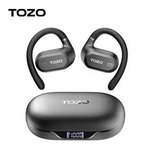 호환  뉴 AI 번역 TOZO 오픈웨어 오픈이어 헤드폰 블루투스 무선 OWS 이어버드 스포츠 통화용 퓨어 베이스
