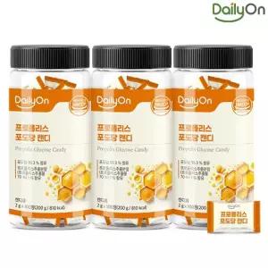 [데일리온] 프로폴리스 포도당 캔디 100정x3개
