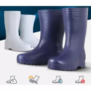 화장실 청소용 미끄럼방지 쉬운관리 경량장화 수산업 조리화 낚시 가벼운신발 논슬립