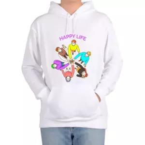 후드티 행복한가족 행복생활 끼리끼리행복 사랑나눔 디자인 그림선택 [AOZ949]