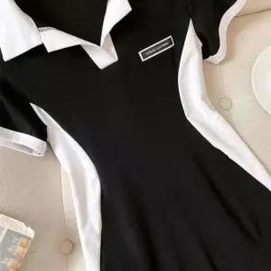 여성 반팔 카라 원피스 슬림 꾸안꾸 데일리 일상복