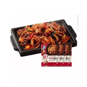 대림선 24/7 주꾸미철판볶음 350g x 3개