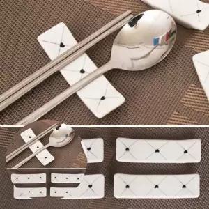 수저받침 EI86VO54 4P 숟가락받침 업소용수저받침